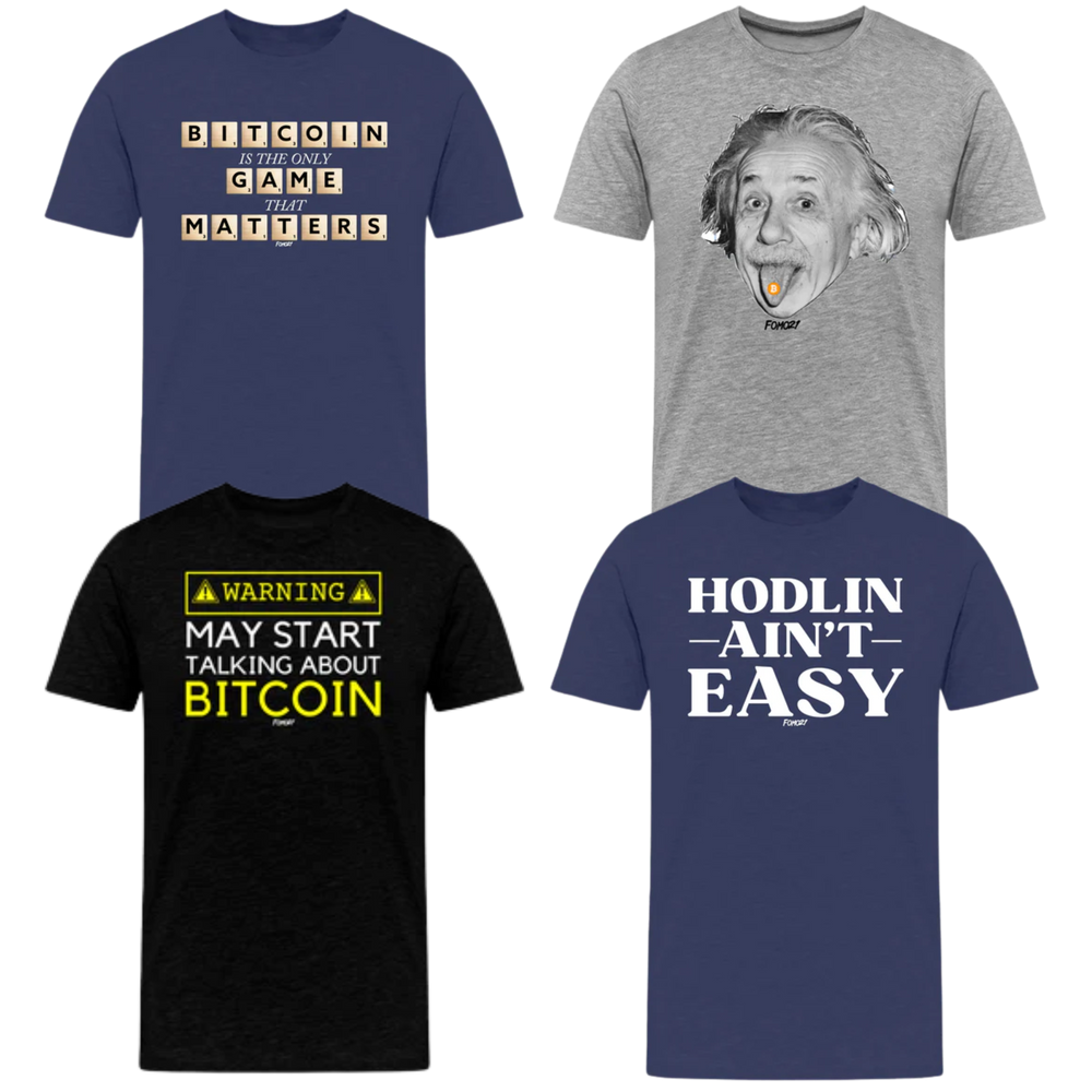 New Bitcoin Shirt Designs at FOMO21.com: The Perfect Way to Start the New Year!