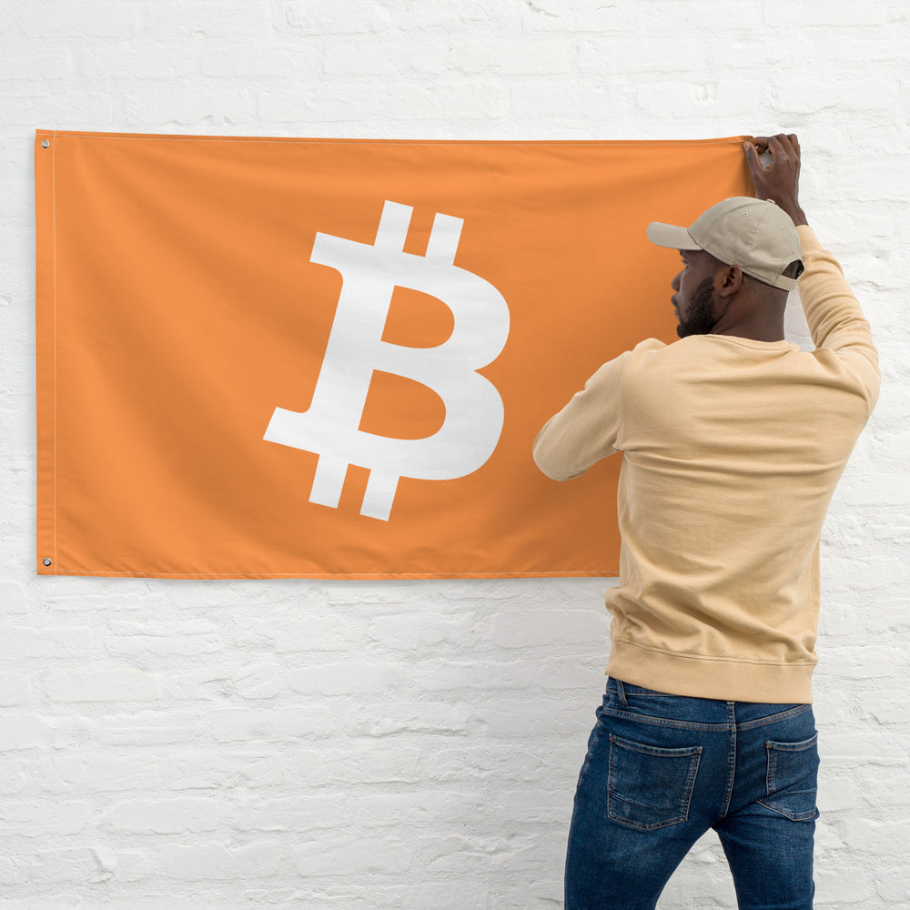 Bitcoin Flag - fomo21