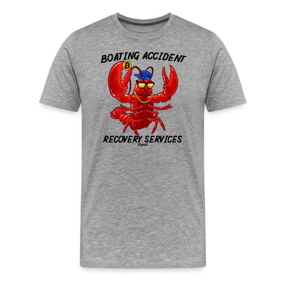 Boating Accident Recovery Services Bitcoin T-Shirt - fomo21