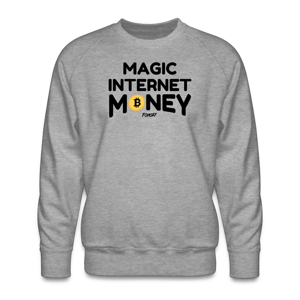 Magic Internet Money Bitcoin Crewneck Sweatshirt - fomo21