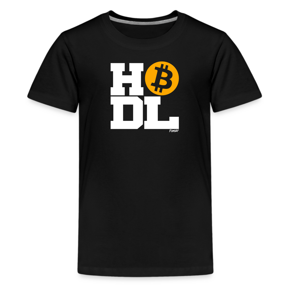 Big Time HODL Youth Bitcoin T-Shirt - fomo21