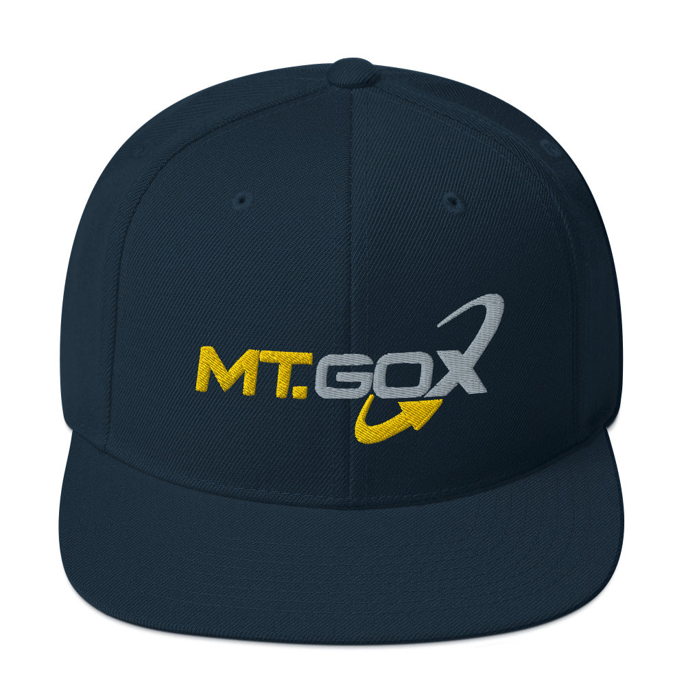 Mt. Gox Bitcoin Snapback Hat - fomo21