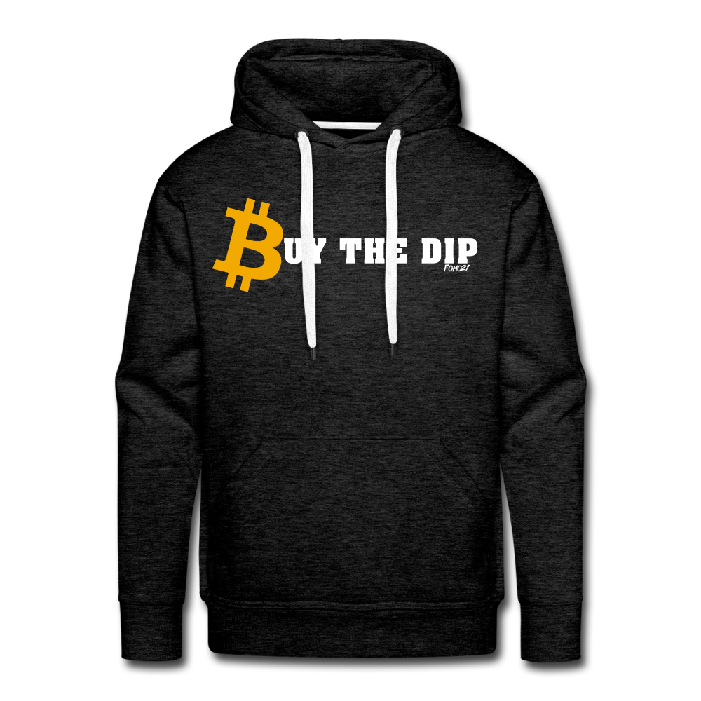 Buy The Dip Premium Hoodie Sweatshirt - charcoal grey