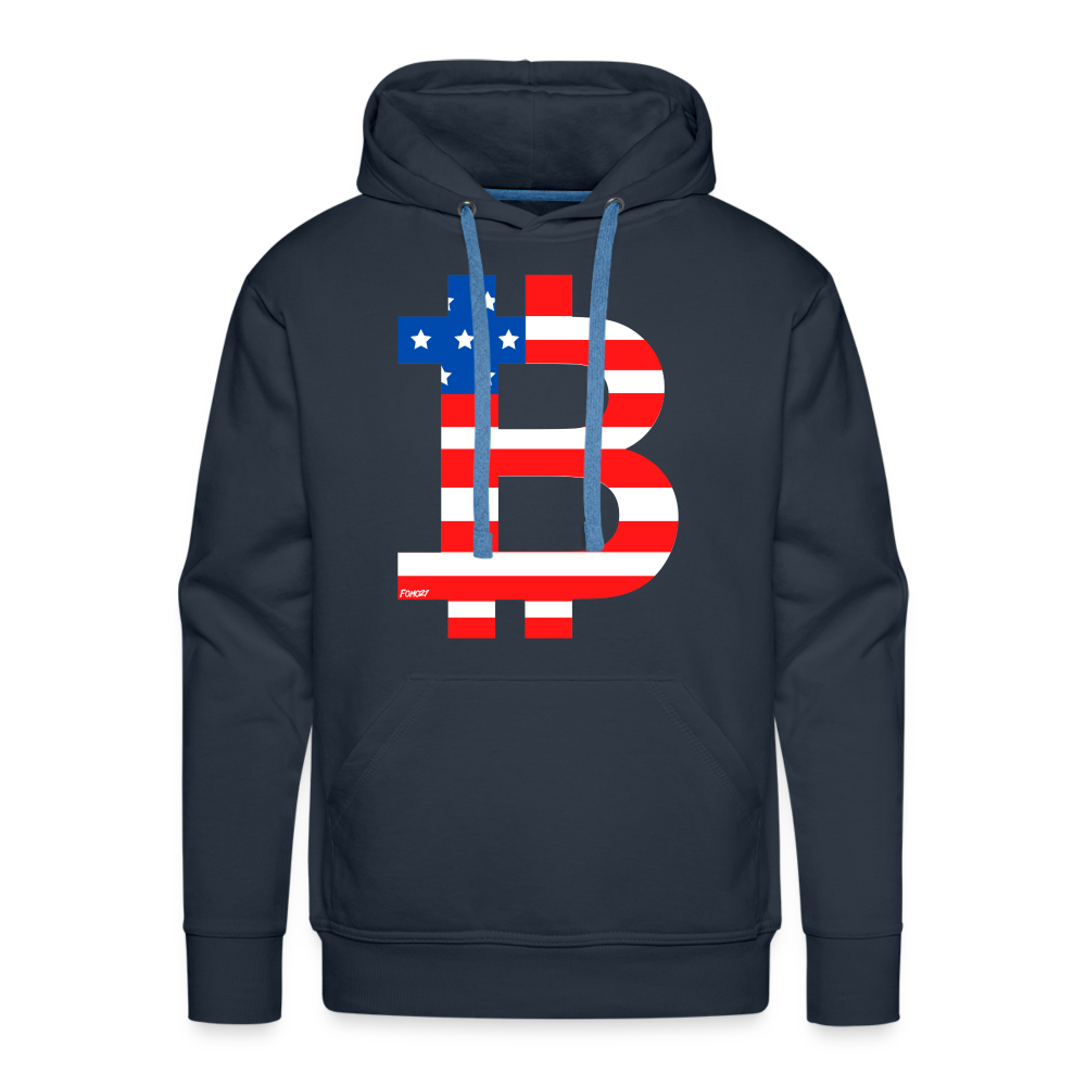 American Bitcoin B Hoodie Sweatshirt - navy