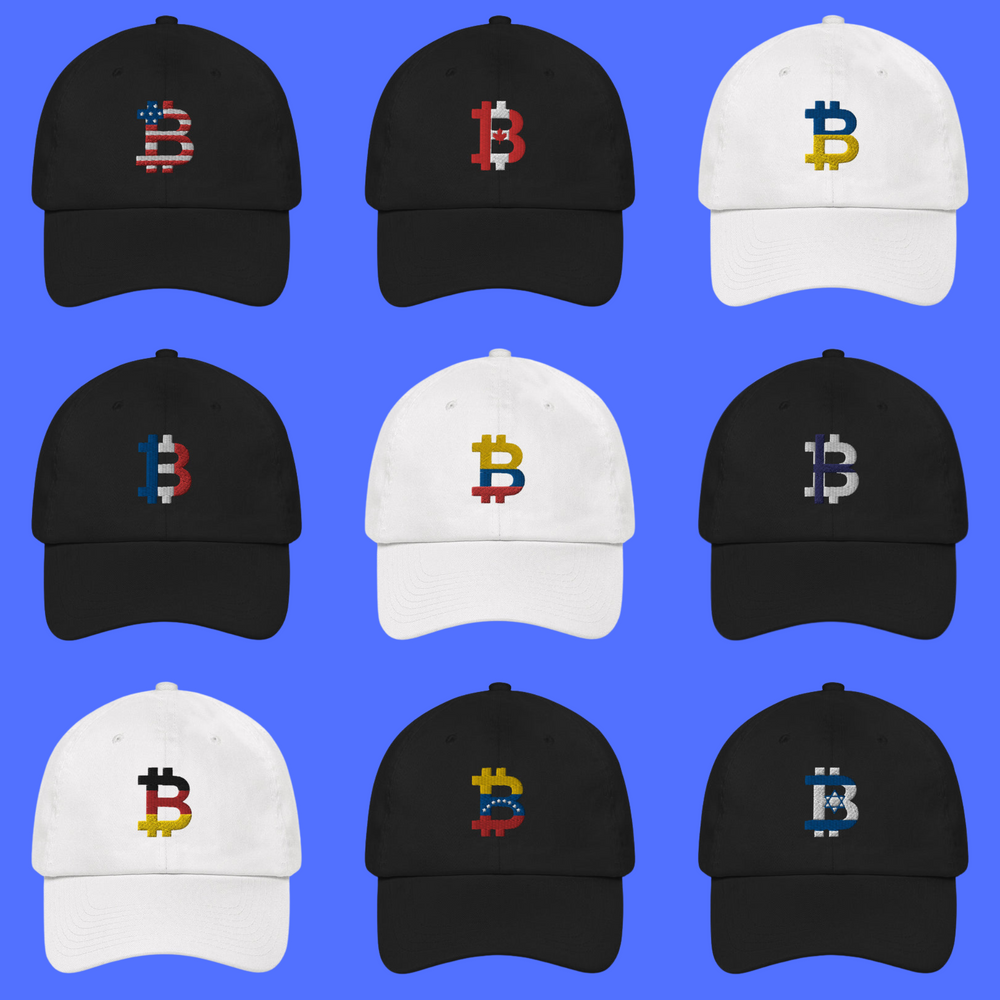 Buy the Best Bitcoin Country Flag Hats at FOMO21.com - Show Your Support for Bitcoin in Style