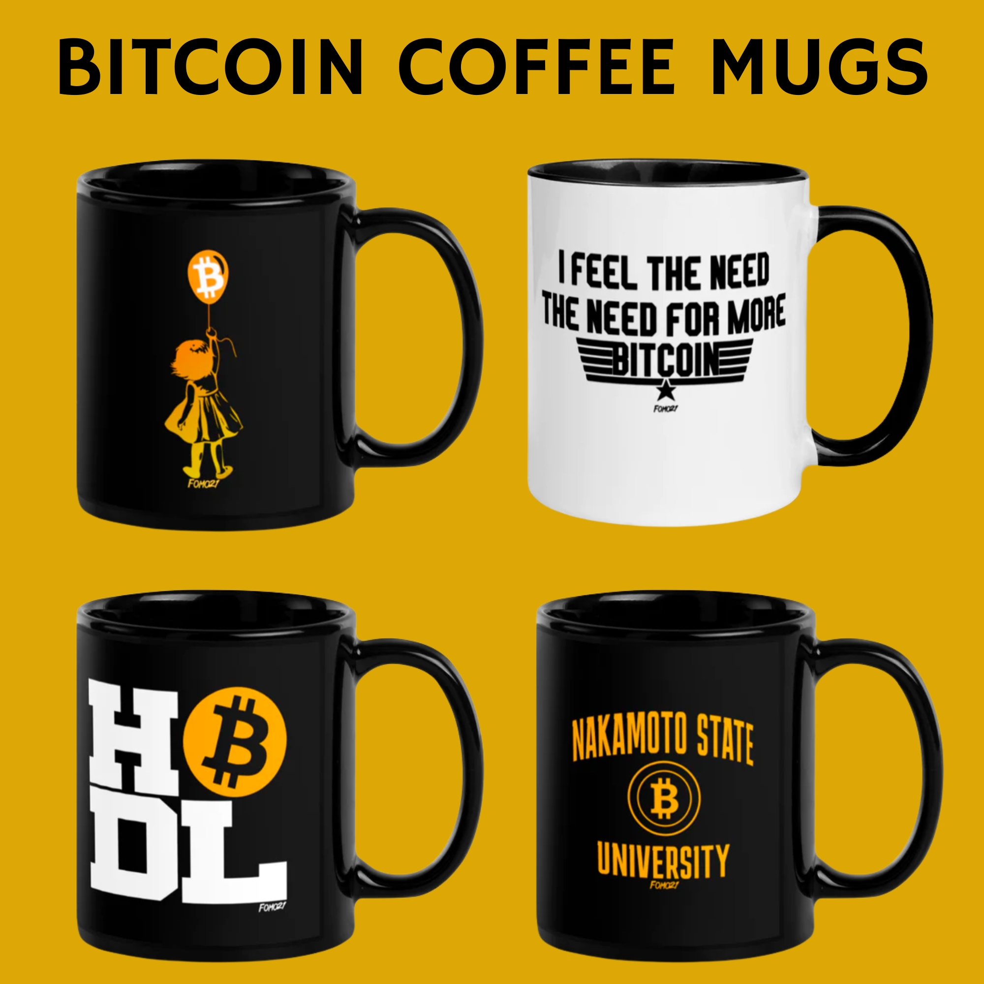 Discover the Top 4 Best-Selling Coffee Mugs at FOMO21.com