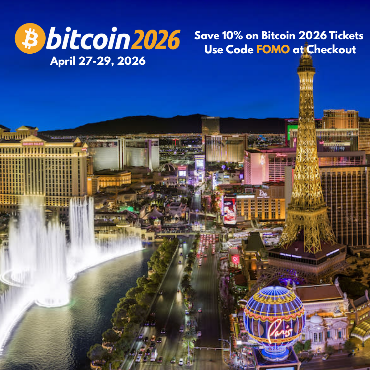 Why Bitcoin 2026 in Las Vegas Is a Must-Attend Event (And How to Save 10%)