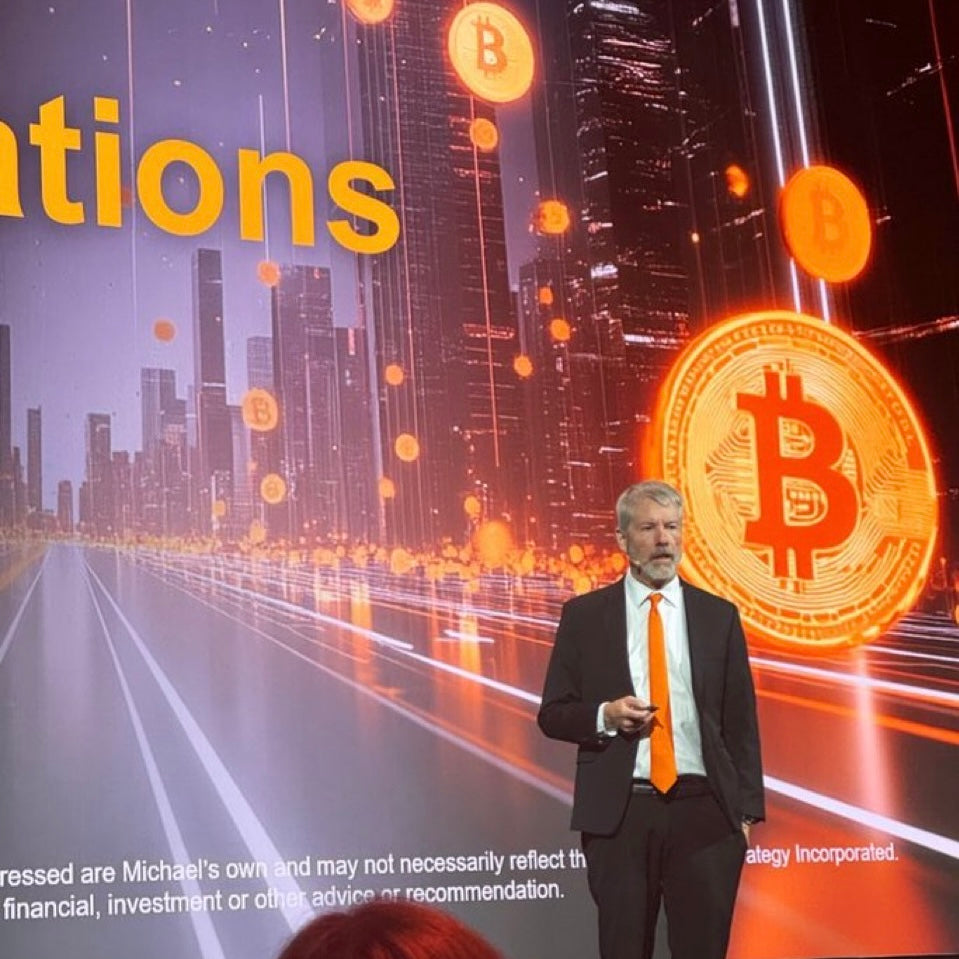 Strategy World 2025, Michael Saylor, Bitcoin, AI, Business Intelligence, Strategy Mosaic, Auto 2.0, Strategy One, FOMO21