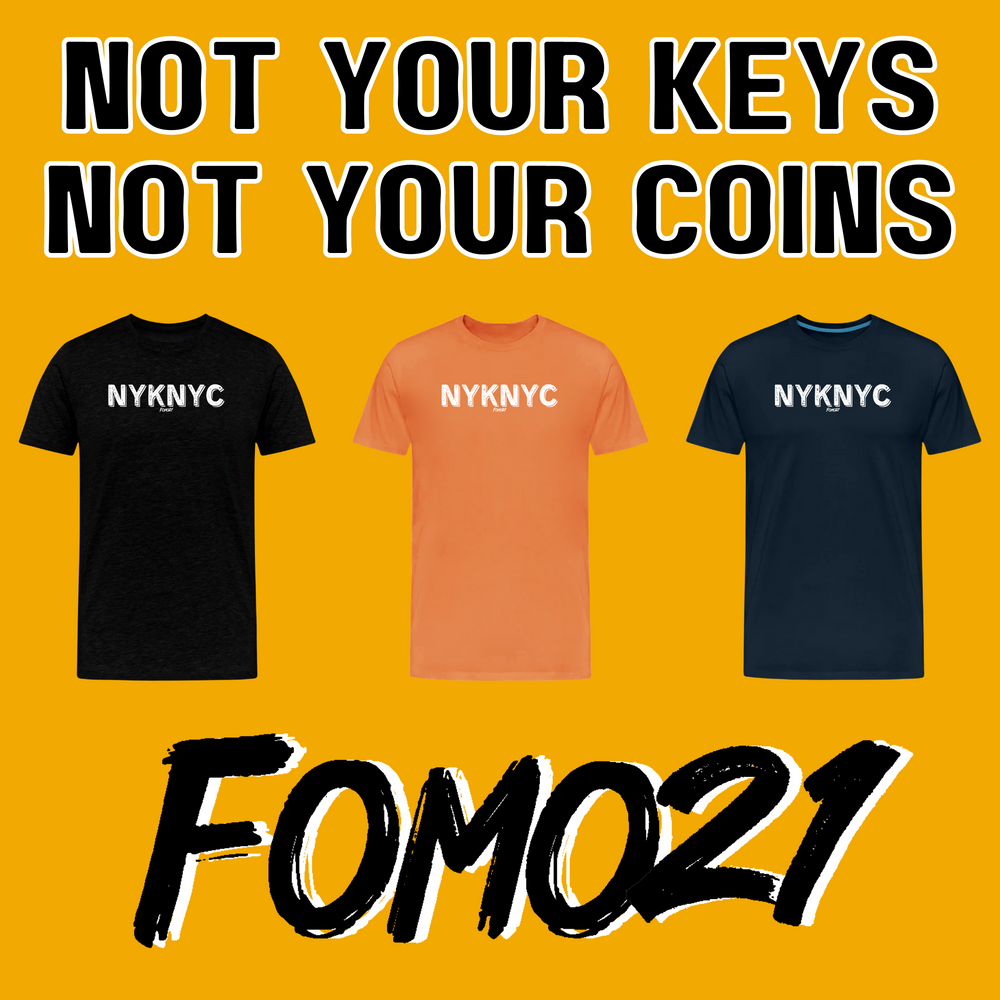 New NYKNYC Design at FOMO21: Your Go-To Place For Bitcoin Apparel