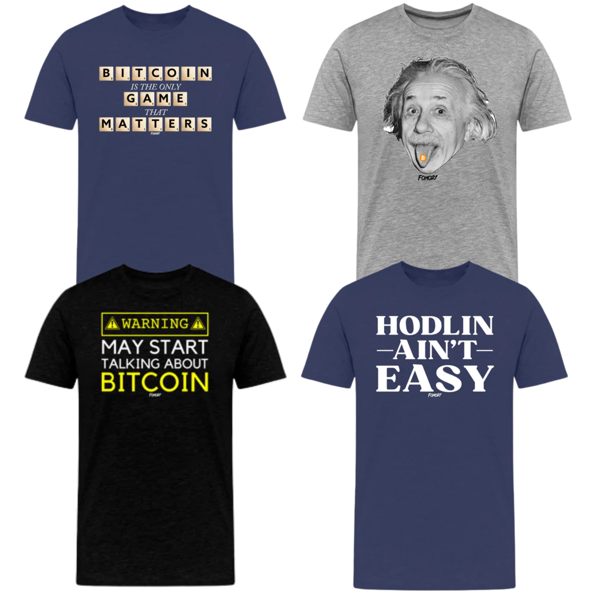 New Bitcoin Shirt Designs at FOMO21.com: The Perfect Way to Start the New Year!