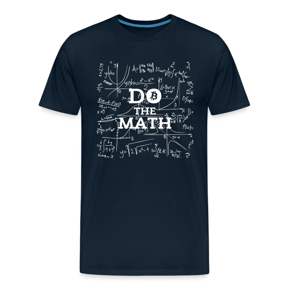 Do The Math Bitcoin T-Shirt Is A Bestseller!