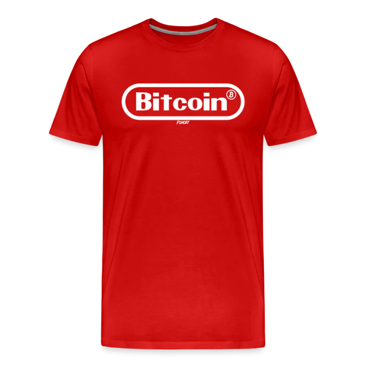 Stay Ahead of the Game with the Bitcoin Gamer White Graphic T-Shirt