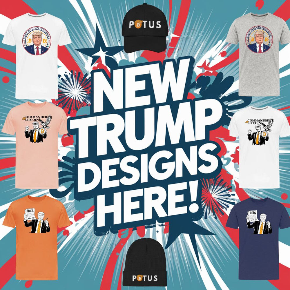 Celebrate President Donald Trump’s Victory with FOMO21’s Exclusive Bitcoin Merchandise