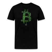 Load image into Gallery viewer, Bitcoin B Coded T-Shirt - fomo21
