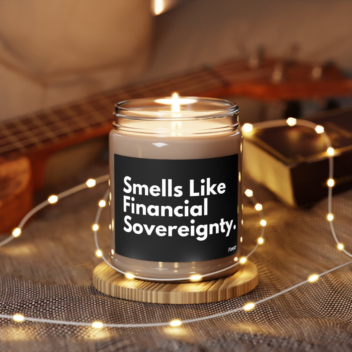 Smells Like Financial Sovereignty Bitcoin Candle