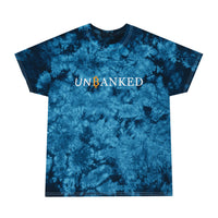 Load image into Gallery viewer, Unbanked Movie Blue Tie Dye T-Shirt - fomo21
