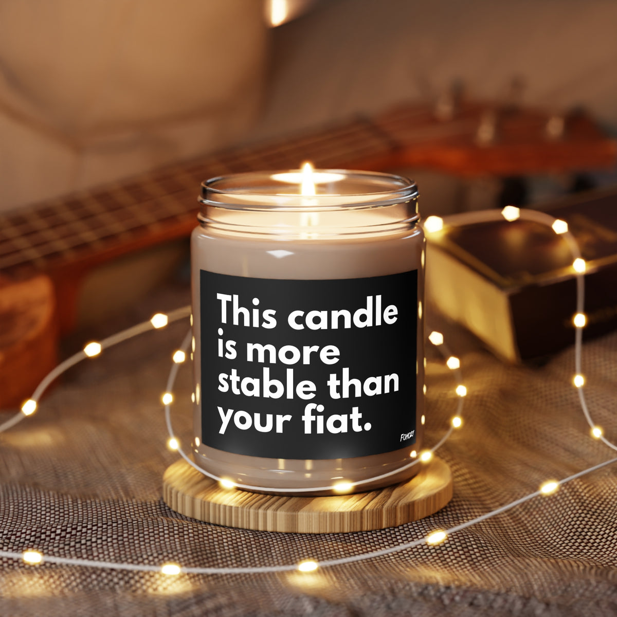 This Candle Is More Stable Than Your Fiat - fomo21