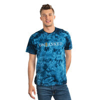 Load image into Gallery viewer, Unbanked Movie Blue Tie Dye T-Shirt - fomo21
