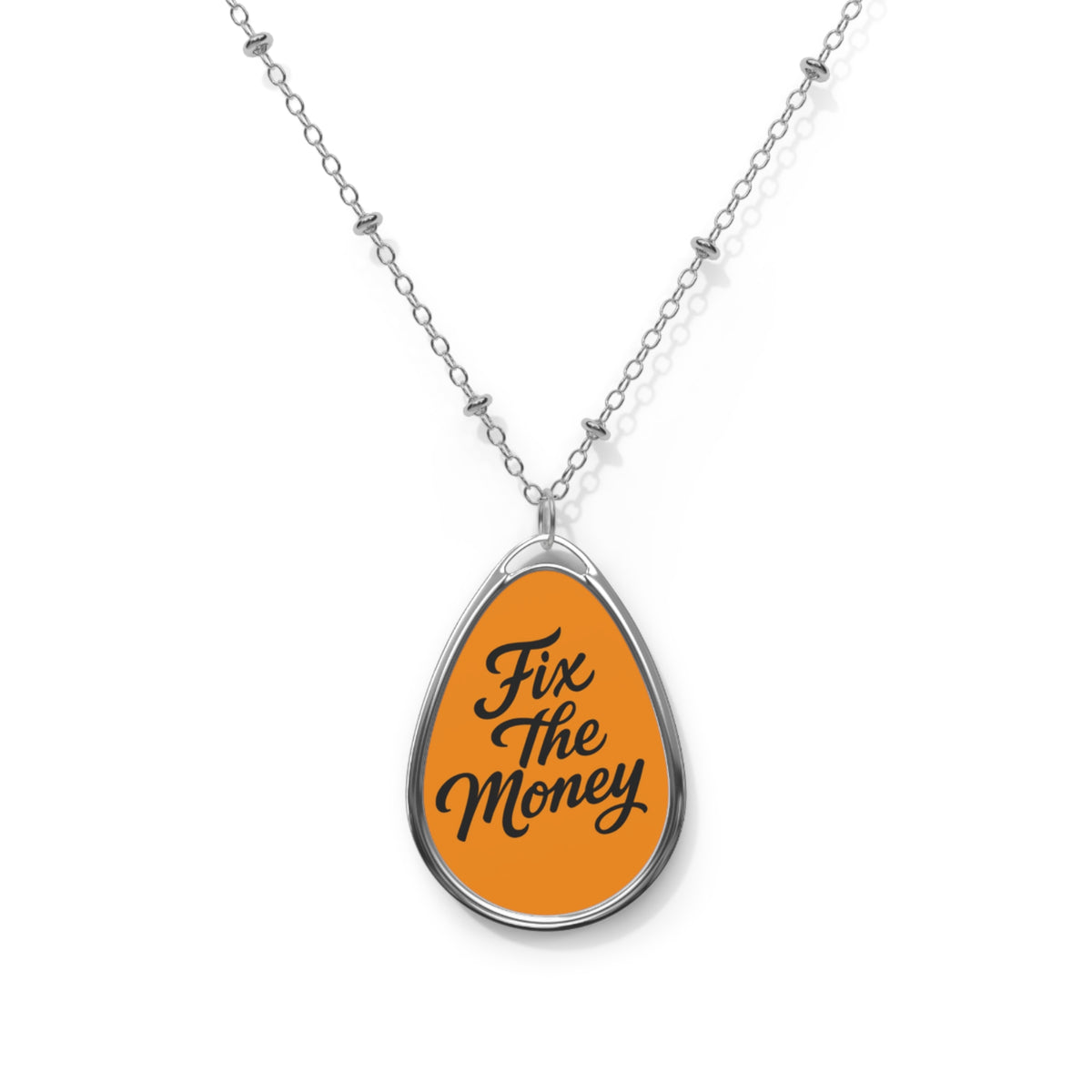 Fix the Money Bitcoin Necklace