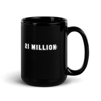 Load image into Gallery viewer, 21 Million Bitcoin Coffee Mug-fomo21
