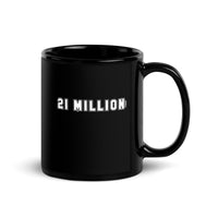 Load image into Gallery viewer, 21 Million Bitcoin Coffee Mug-fomo21
