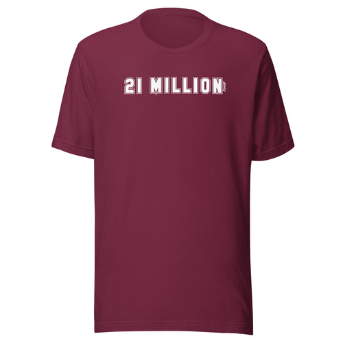 21 Million Bitcoin T-Shirt-fomo21