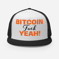 Load image into Gallery viewer, Bitcoin F*ck Yeah! Trucker Hat - fomo21
