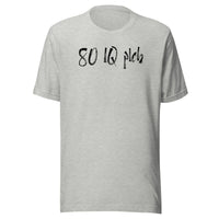 Load image into Gallery viewer, 80 IQ Pleb Bitcoin T-Shirt-T-Shirt-fomo21
