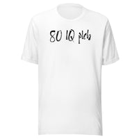 Load image into Gallery viewer, 80 IQ Pleb Bitcoin T-Shirt-T-Shirt-fomo21
