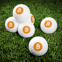 Load image into Gallery viewer, Bitcoin Golf Balls, 6pcs (non-refundable) - fomo21
