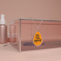 Load image into Gallery viewer, Fix the Money Bitcoin Necklace - fomo21
