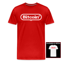 Load image into Gallery viewer, Bitcoin Gamer White Graphic T-Shirt - fomo21
