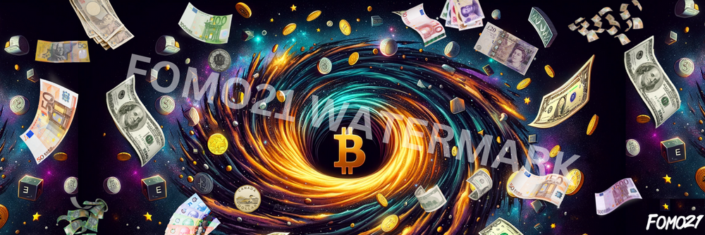 Bitcoin Blackhole X (Twitter) Banner - fomo21