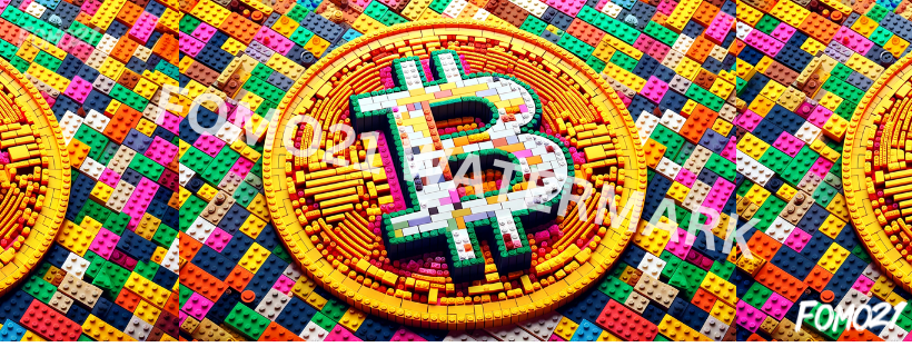 Bitcoin Legos Facebook Cover Photo - fomo21