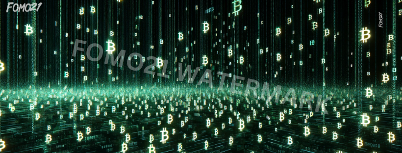 Bitcoin Matrix Facebook Cover Photo - fomo21