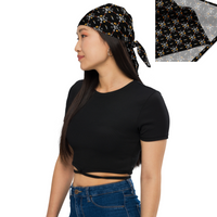 Load image into Gallery viewer, Poker Skull Bitcoin Bandana - fomo21
