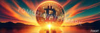 Load image into Gallery viewer, Bitcoin Sunset X (Twitter) Banner - fomo21
