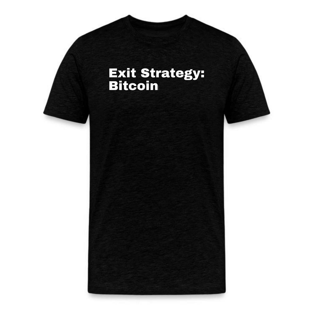 Exit Strategy: Bitcoin T-Shirt - fomo21