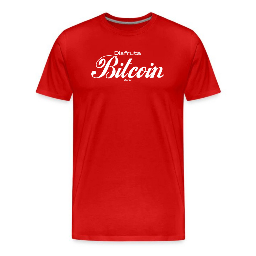 Disfruta Bitcoin Español T-Shirt - fomo21