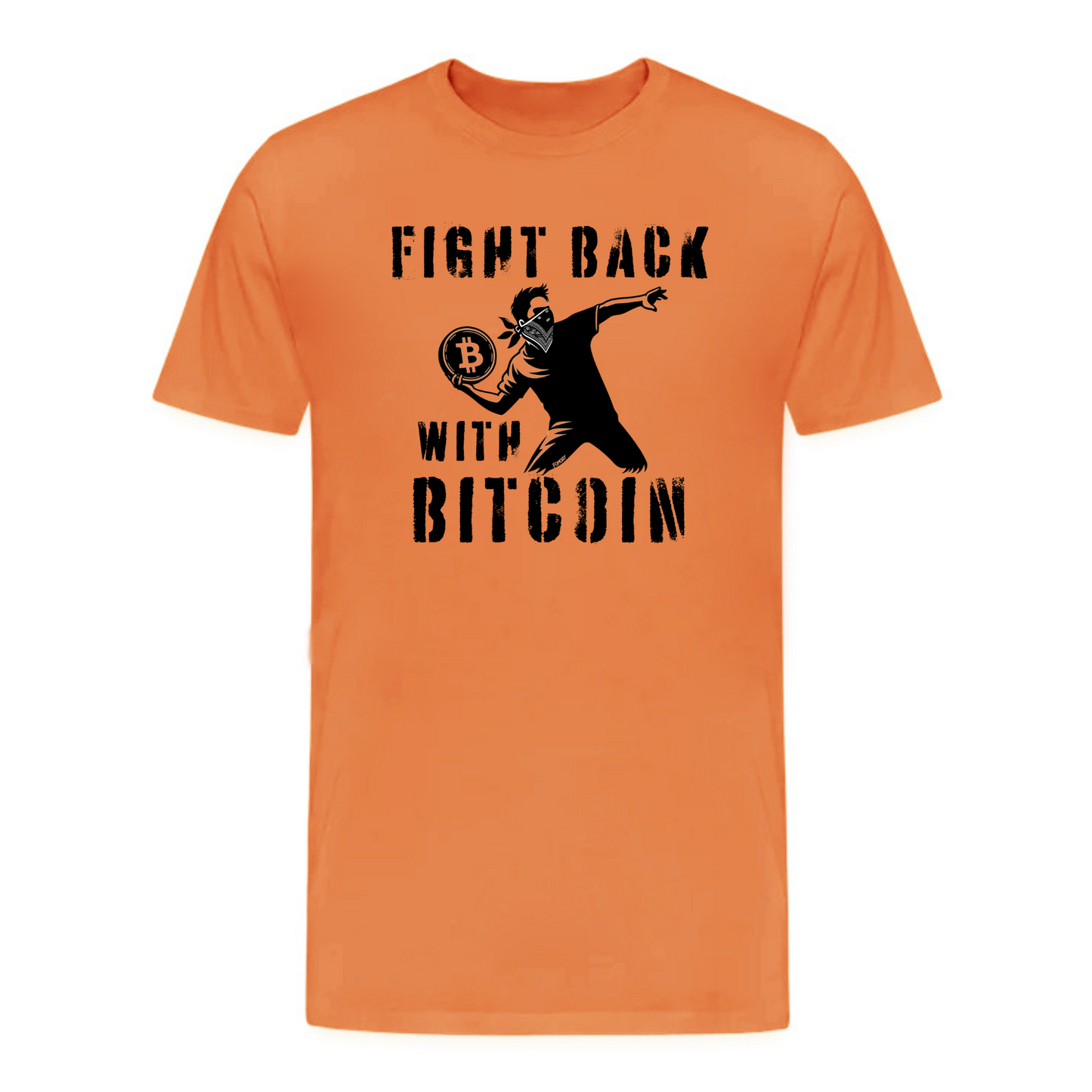 Fight Back With Bitcoin T-Shirt - fomo21