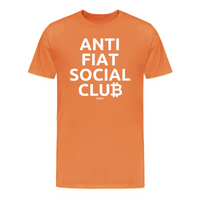 Load image into Gallery viewer, Anti Fiat Social Club Bitcoin T-Shirt - fomo21
