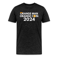 Load image into Gallery viewer, Orange Man Orange Coin Bitcoin T-Shirt - fomo21
