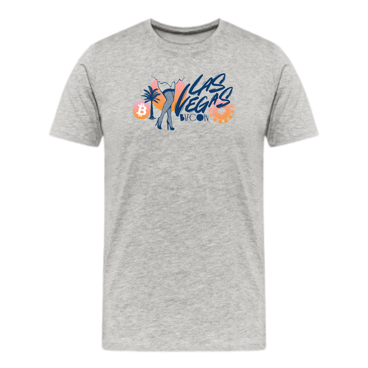 Las Vegas Sunset Bitcoin T-Shirt