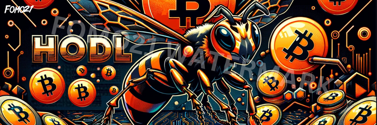 Cyber Hornet Bitcoin X (Twitter) Banner - fomo21