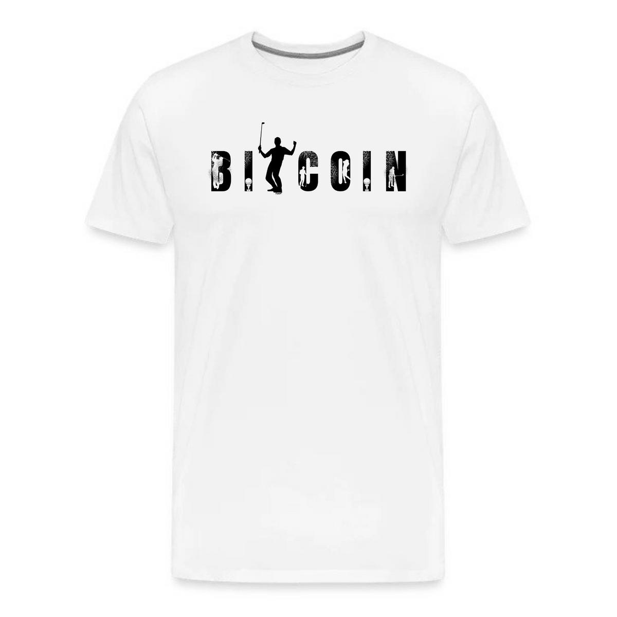 Fairway To Freedom (Golf) Bitcoin T-Shirt