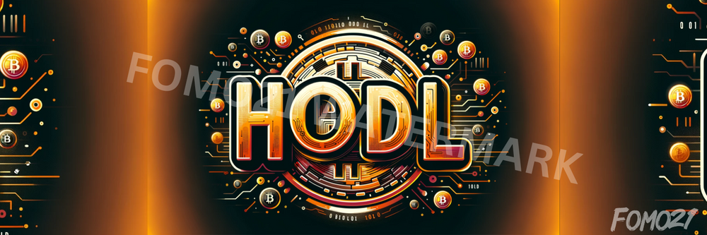 HODL Bitcoin X (Twitter) Banner - fomo21