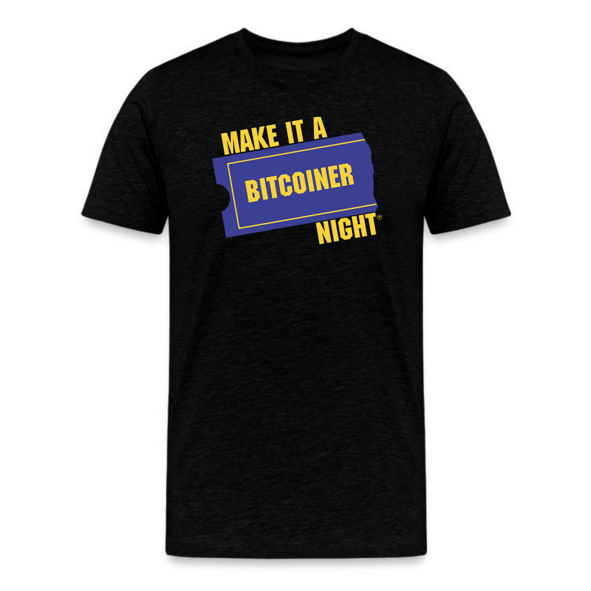 Make It A Bitcoiner Night Bitcoin T-Shirt