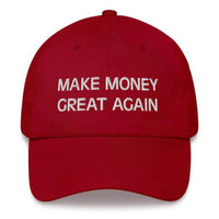 Load image into Gallery viewer, Make Money Great Again Bitcoin Dad Hat - fomo21
