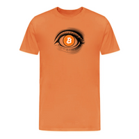 Load image into Gallery viewer, Satoshi&#39;s All-Seeing Eye Bitcoin T-Shirt - fomo21
