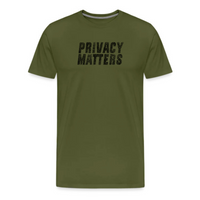 Load image into Gallery viewer, Privacy Matters Fingerprint Pattern T-Shirt - fomo21
